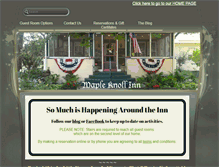 Tablet Screenshot of mapleknollinn.com